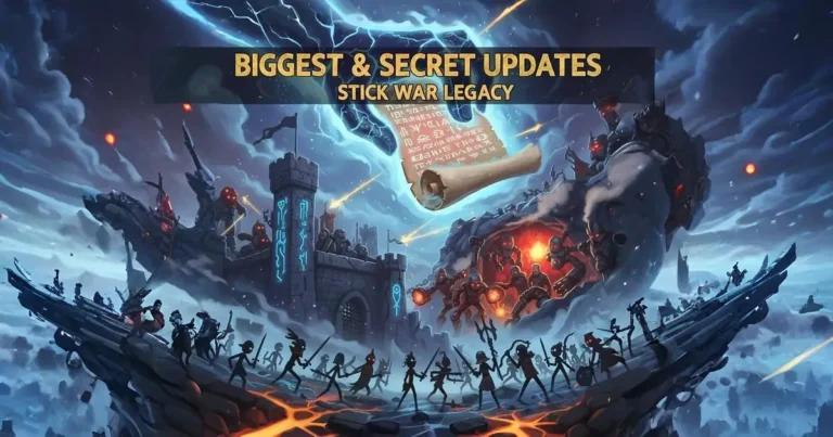 biggest and secret stick war legacy updates
