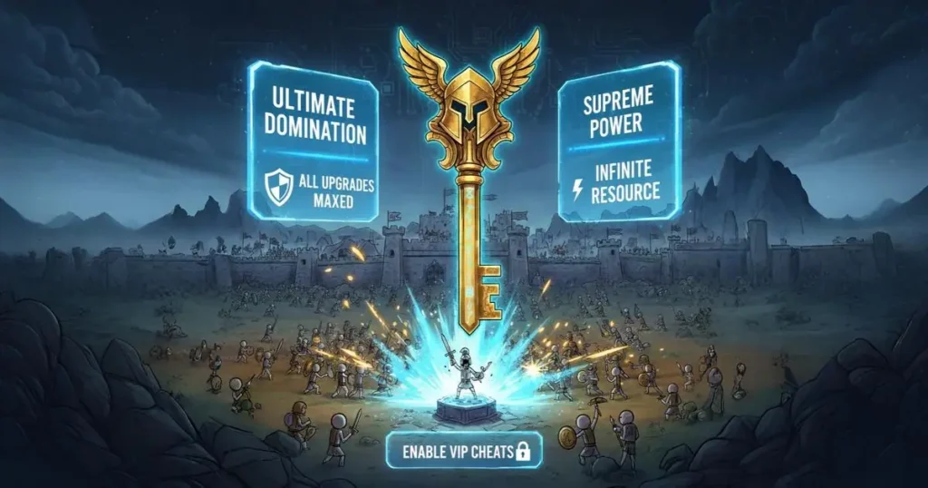 instantly win stick war legacy unlocked unlimited vip mods