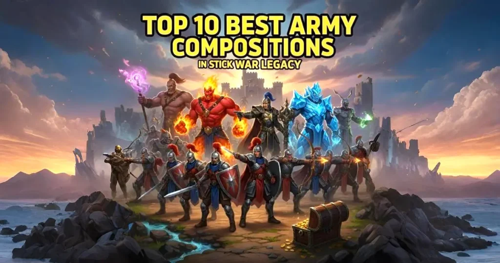 top 10 best army compositions in stick war legacy