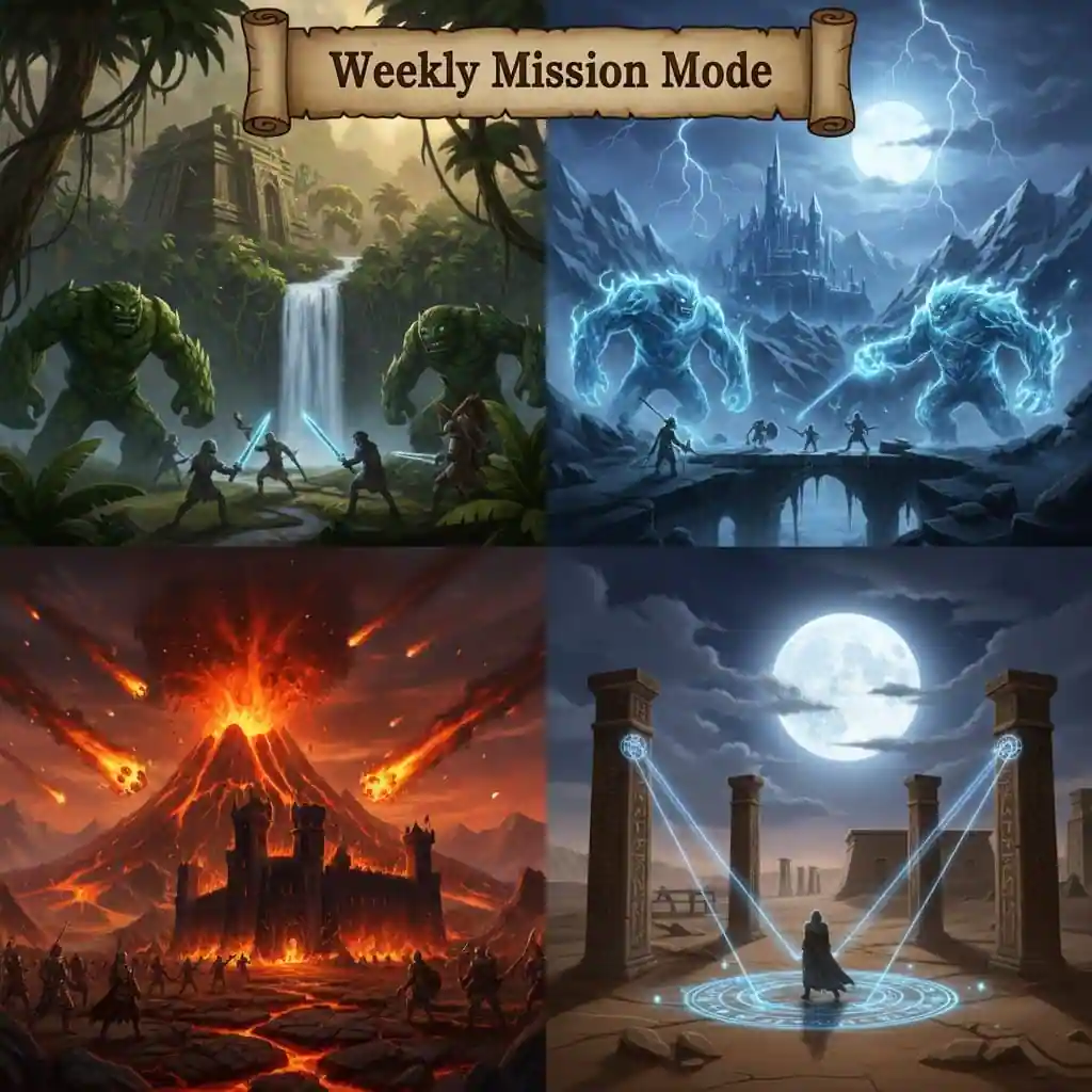 missions weekly levels mode of stick war legacy